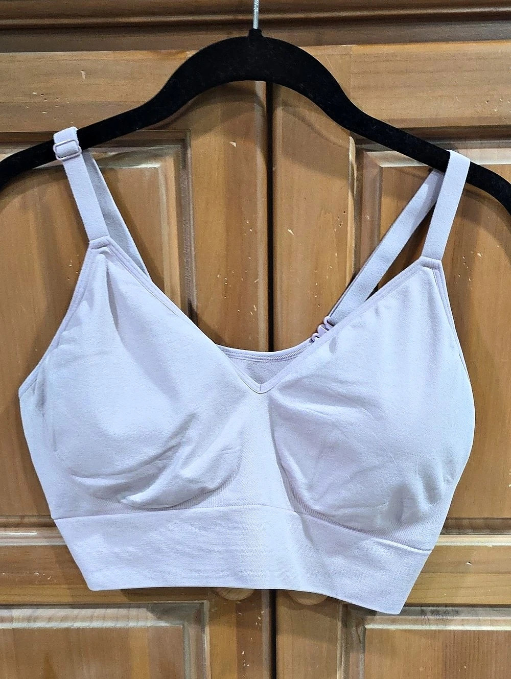 Sofia Intimates by Sofia Vergara Wireless Bra in Lilac Size XXL Like New